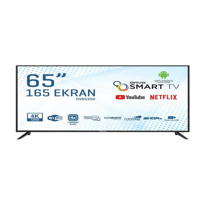 Onvo 65`` Androıd 4K Uydulu Led Tv